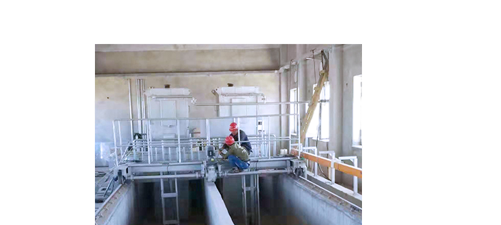 Lech&oacute;n de arena para tanque de sedimentaci&oacute;n tipo XS